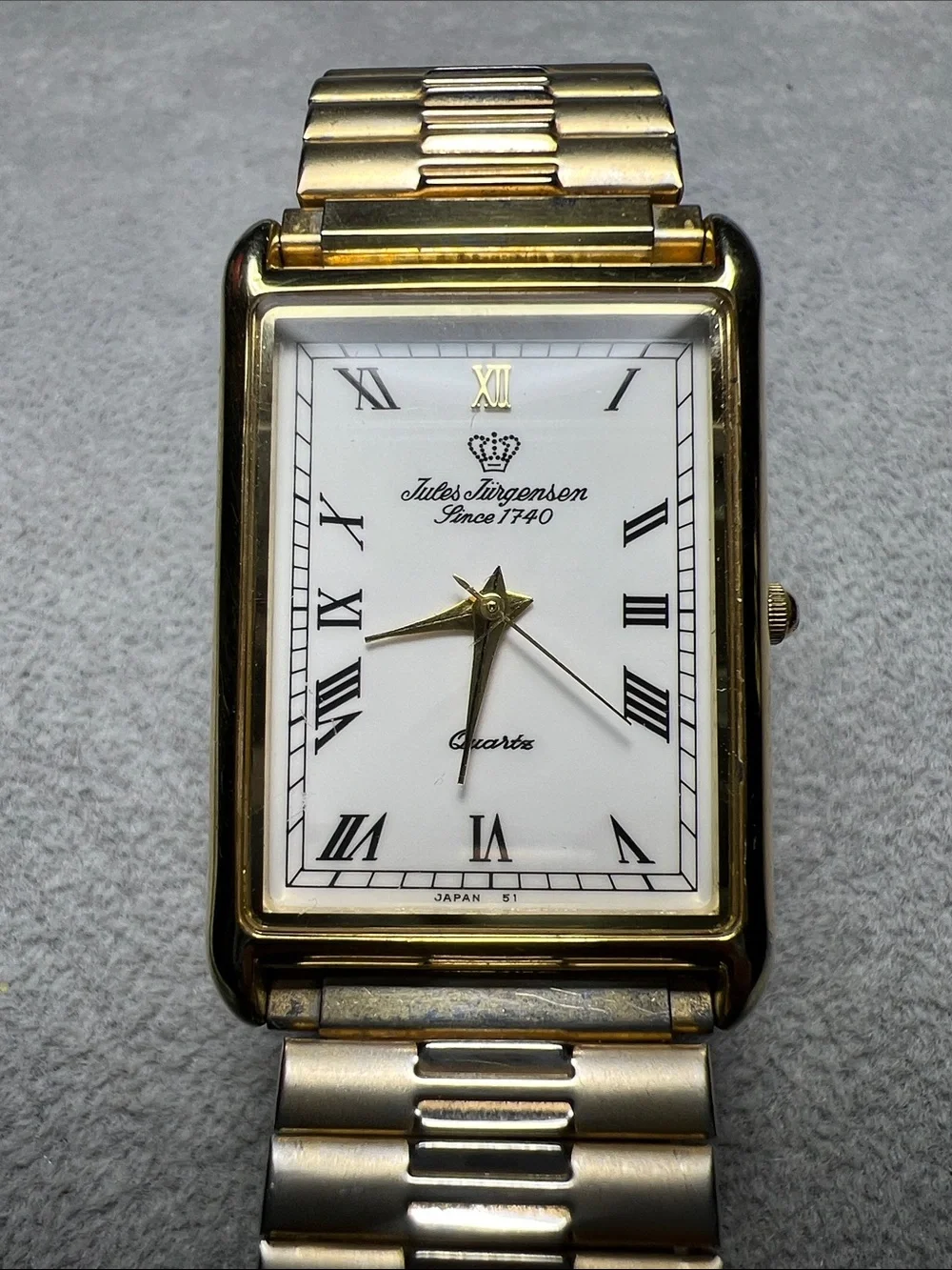 Jules Jurgensen Tank Watch Vintage